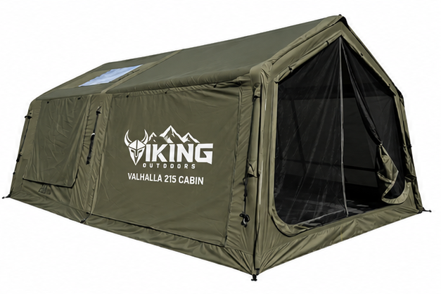 Valhalla 215 Cabin — Army Green branded color preview