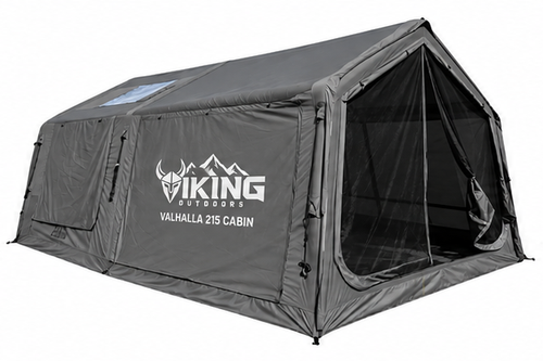 Valhalla 215 Cabin — Tactical Grey branded color preview