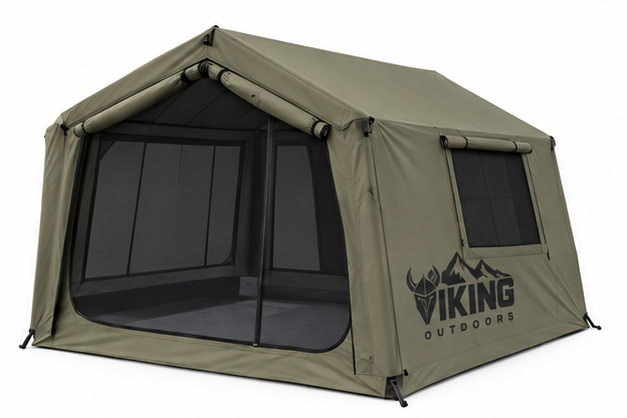 Valhalla 86 Cabin — Army Green branded color preview