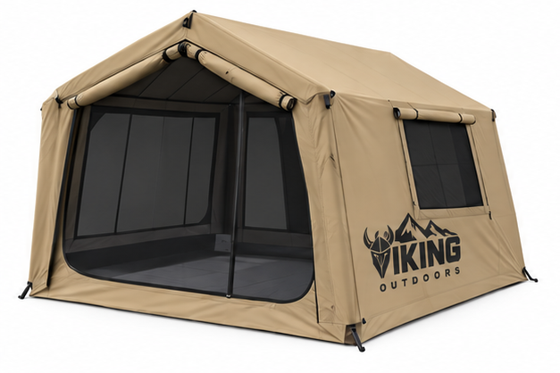 Valhalla 86 Cabin — Sand Gold branded color preview